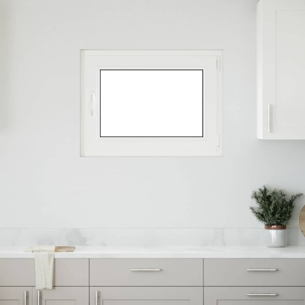 Finestra per Seminterrato RISOR 80x60cm Anta Ribalta DIN Destra