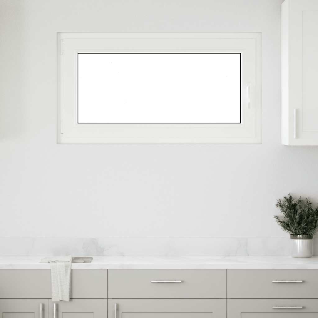 Finestra Seminterrato RISOR 110x50 cm Anta Ribalta DIN Sinistra