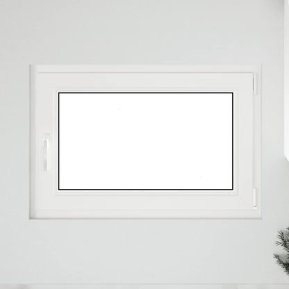 Finestra per Seminterrato RISOR 60x80cm Anta Ribalta DIN Destra