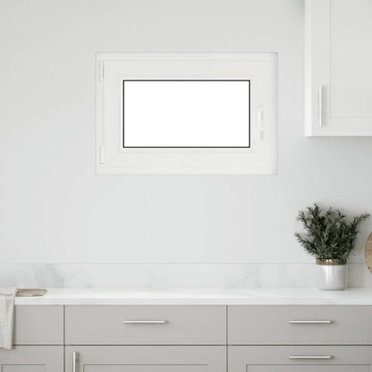 Finestra Seminterrato RISOR 60x80 cm Anta Ribalta DIN Sinistra
