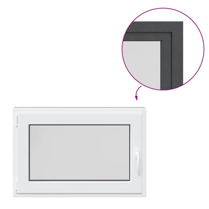 Finestra Seminterrato RISOR 90x70 cm Anta Ribalta DIN Sinistra