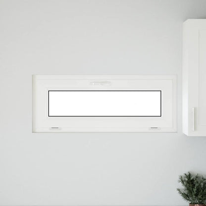 Finestra Seminterrato RISOR 100x40 cm Tilt 2 Vetri Antracite