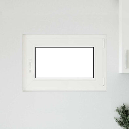 Finestra per Seminterrato RISOR 60x80cm Anta Ribalta DIN Destra