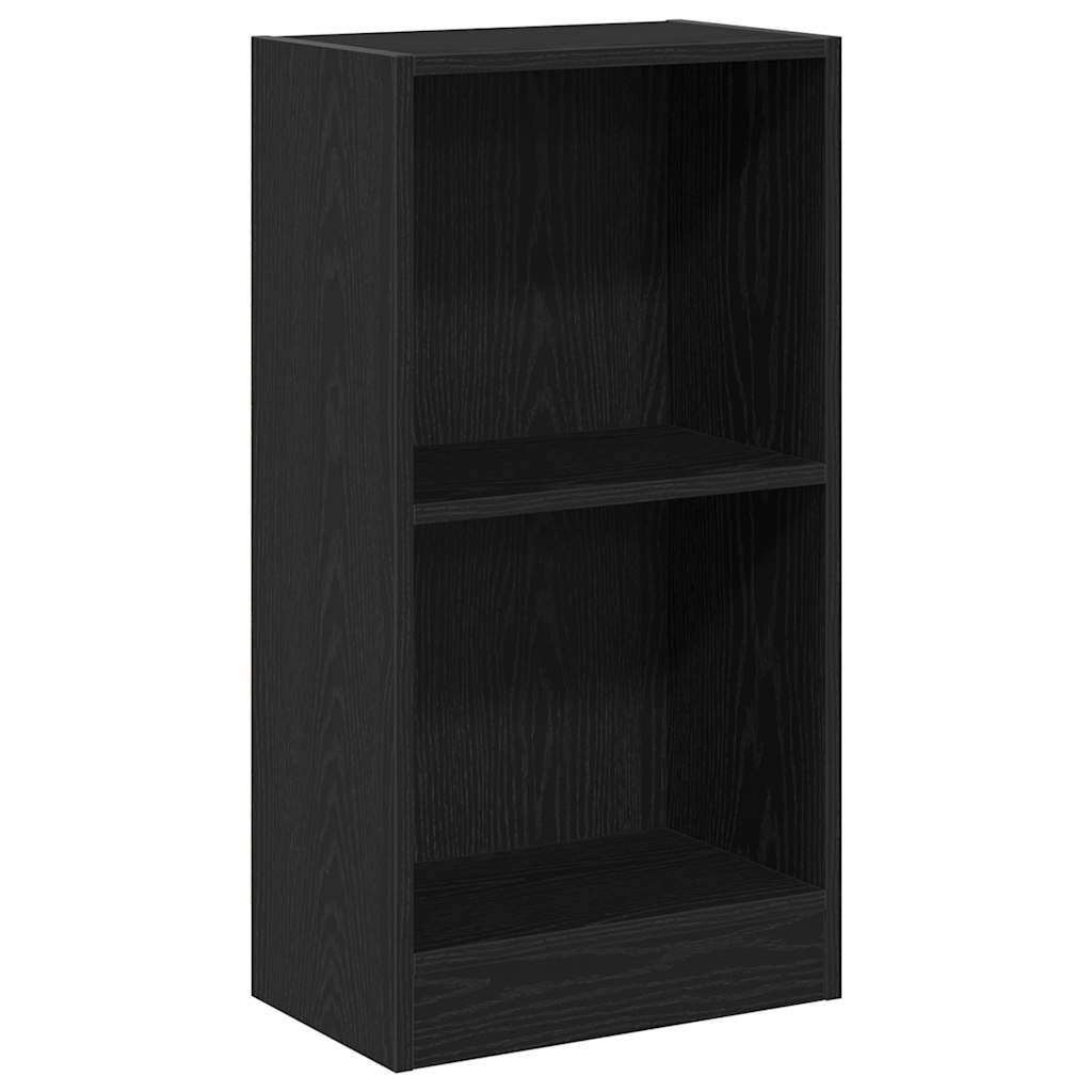 Libreria Rovere Nero 40x24x76 cm in Legno Multistrato