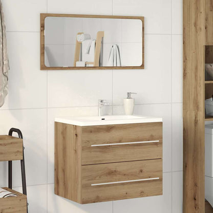 Mobile Lavabo Bagno Artigianale 60x38,5x48 cm Legno Multistrato