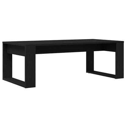 Tavolino da salotto Rovere Nero 102 x 50 x 35 cm