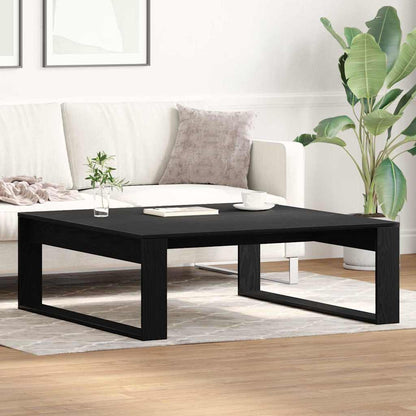 Tavolino da salotto Rovere Nero 100 x 100 x 35 cm