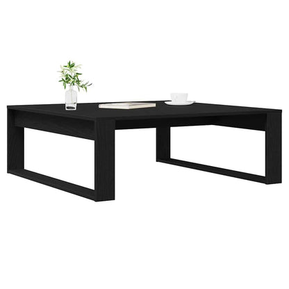 Tavolino da salotto Rovere Nero 100 x 100 x 35 cm