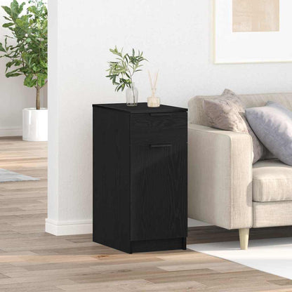 Mobile per Ufficio Rovere Nero 33 x 50 x 75 cm
