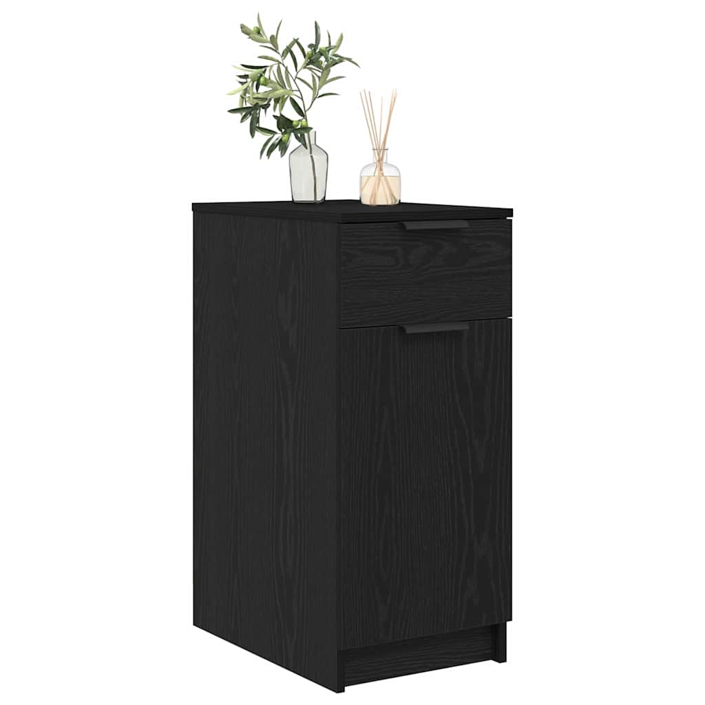 Mobile per Ufficio Rovere Nero 33 x 50 x 75 cm