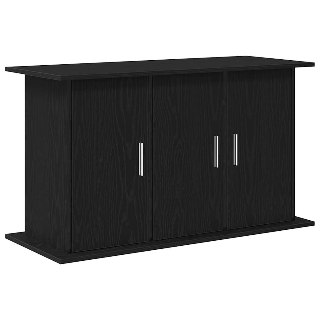 Supporto Acquario 101x41x58 cm Legno Multistrato Rovere Nero