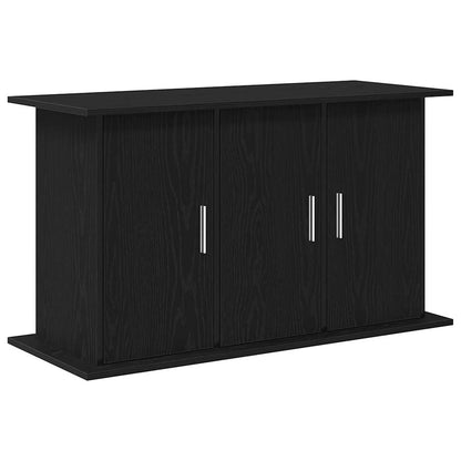 Supporto Acquario 101x41x58 cm Legno Multistrato Rovere Nero
