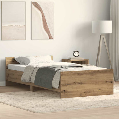 Giroletto senza Materasso Rovere Artigianale 75x190 cm