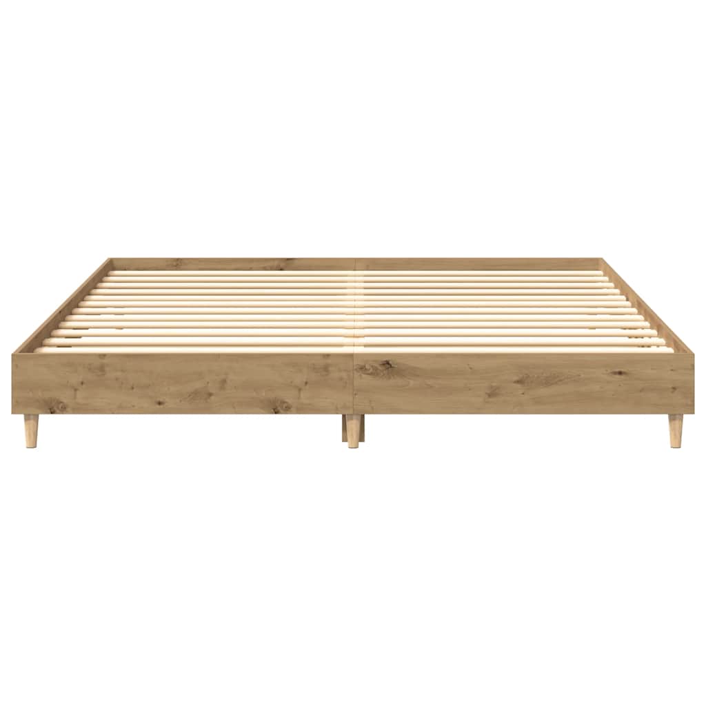 Giroletto senza Materasso Rovere Artigianale 200x200 cm