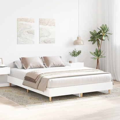Giroletto senza Materasso Bianco 150x200cm in Legno Multistrato