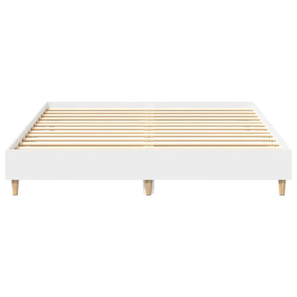 Giroletto senza Materasso Bianco 140x200 cm Legno Multistrato