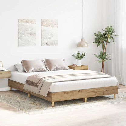 Giroletto senza Materasso Rovere Artigianale 140x200 cm