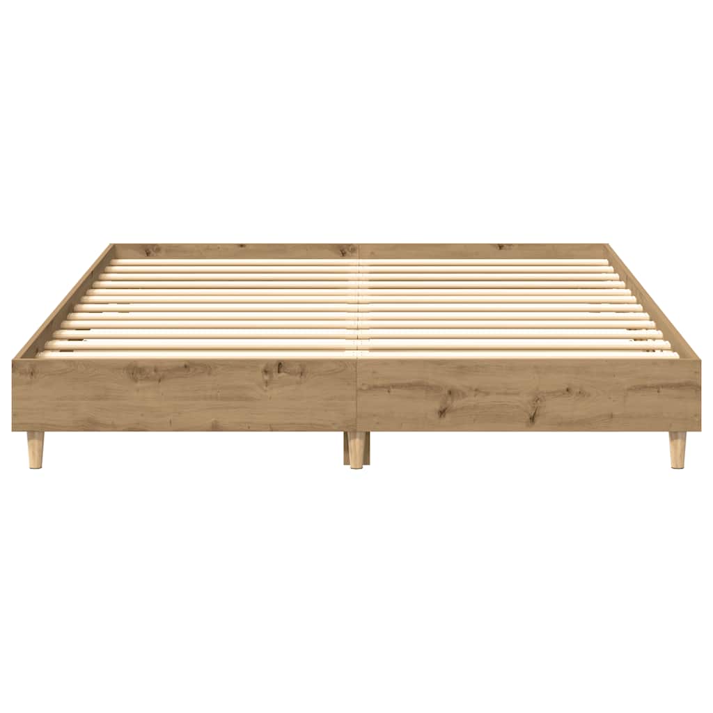 Giroletto senza Materasso Rovere Artigianale 140x200 cm