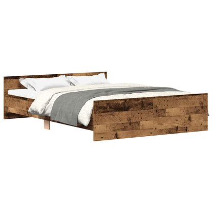 Giroletto senza Materasso Legno Antico 120x200cm in Truciolato