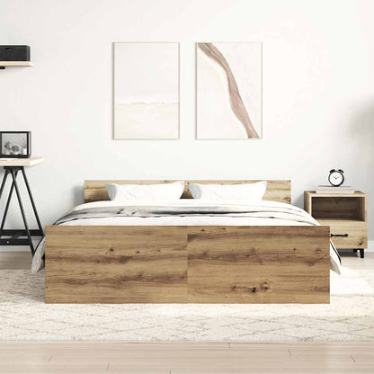 Giroletto senza Materasso Rovere Artigianale 140x200cm
