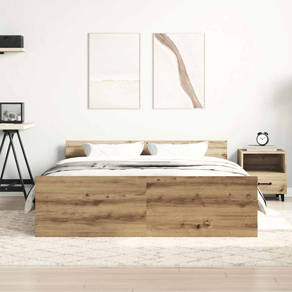 Giroletto senza Materasso Rovere Artigianale 150x200cm