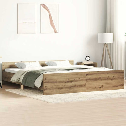 Giroletto senza Materasso Rovere Artigianale 180x200 cm