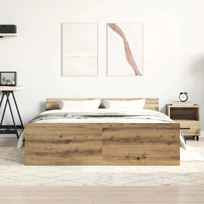 Giroletto senza Materasso Rovere Artigianale 135x190cm