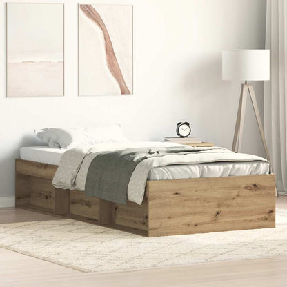 Giroletto senza Materasso Rovere Artigianale 90x190cm