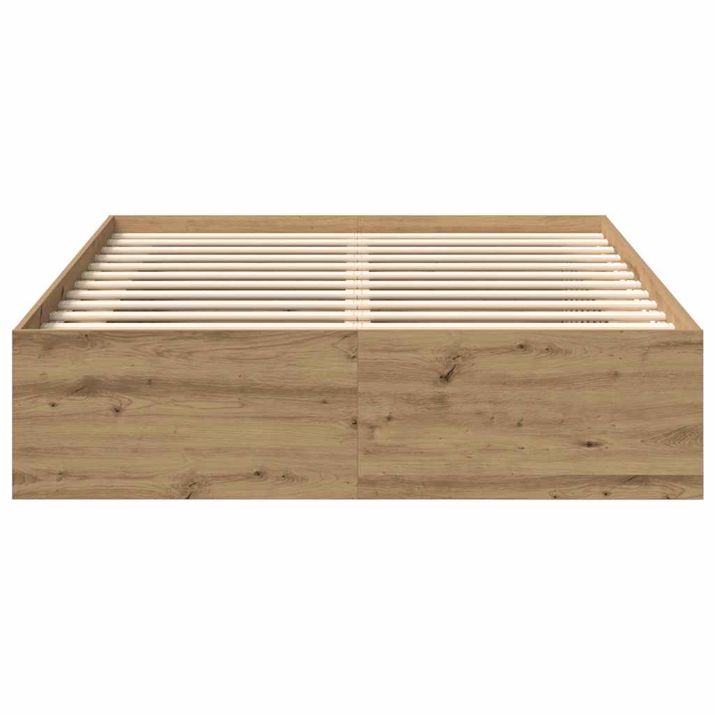 Giroletto senza Materasso Rovere Artigianale 140x200cm