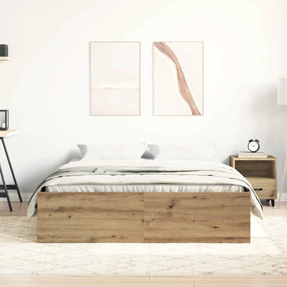 Giroletto senza Materasso Rovere Artigianale 160x200 cm