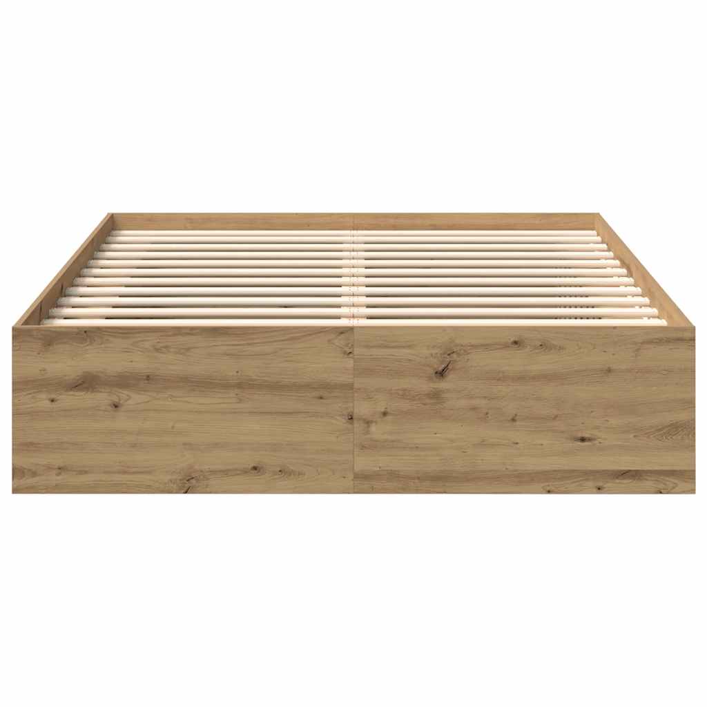 Giroletto senza Materasso Rovere Artigianale 160x200 cm
