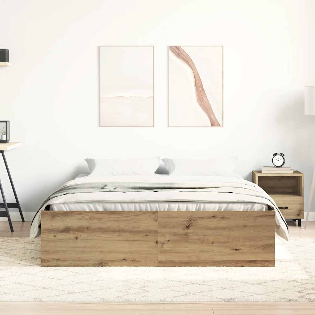 Giroletto senza Materasso Rovere Artigianale 120x190cm