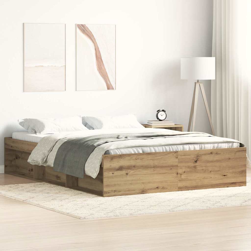 Giroletto senza Materasso Rovere Artigianale 140x190cm