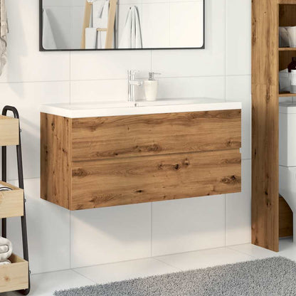 Mobile con Lavabo Integrato Rovere Artigianale