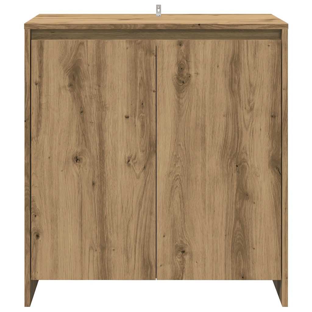 Credenza 3 pz Rovere Artigianale in Legno Multistrato