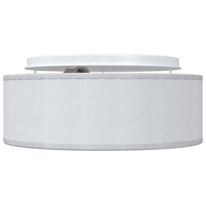Lampada da soffitto Grigio 30 x 30 x 13,5 cm Tessuto