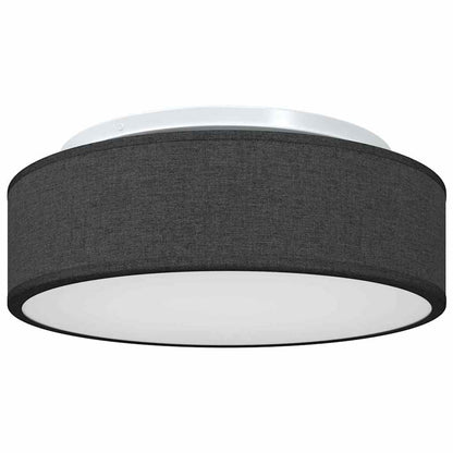 Lampada da soffitto Nero 38 x 38 x 13,5 cm Tessuto