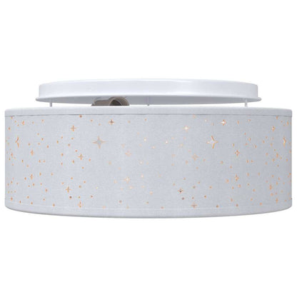 Lampada da soffitto Grigio 30 x 30 x 13,5 cm Tessuto