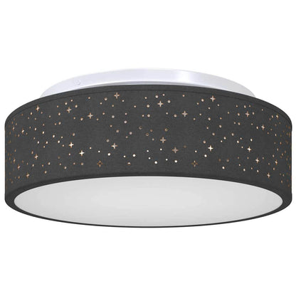 Lampada da soffitto Nero 38 x 38 x 13,5 cm Tessuto