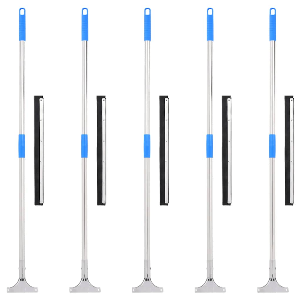 Tergipavimento 5 pz 45,5x119,5 cm in Acciaio e Gomma