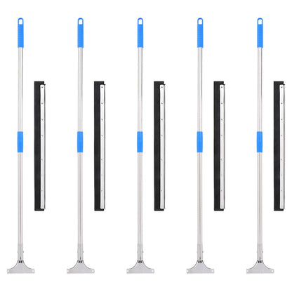 Tergipavimento 5 pz 60,5x119,5 cm in Acciaio e Gomma