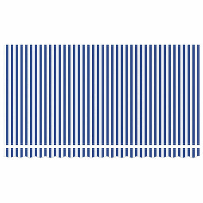 Telo di ricambio per tenda da sole Blu e Bianco 4 x 2 m