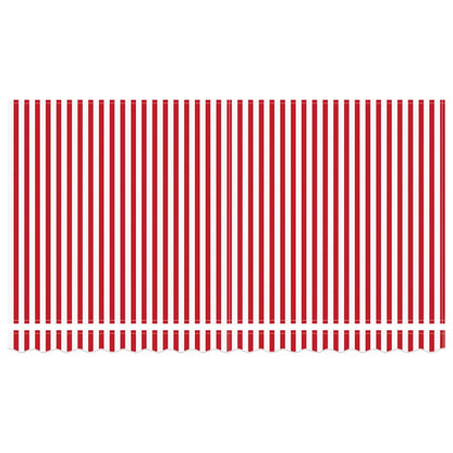 Telo di ricambio per tenda da sole Rosso e Bianco 4 x 2 m