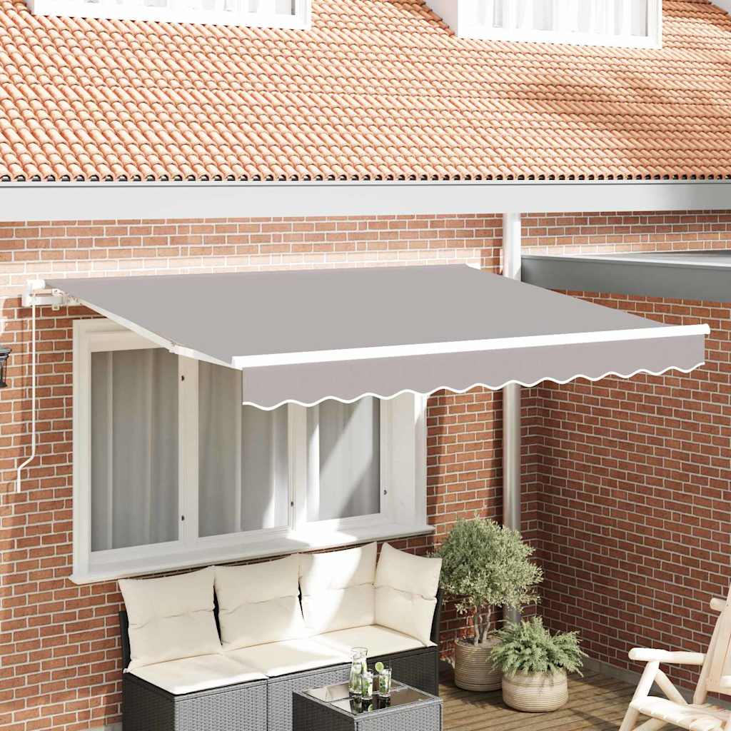 Telo di ricambio per tenda da sole Grigio chiaro 3,5 x 2,5 m