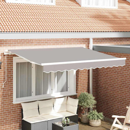 Telo di ricambio per tenda da sole Grigio chiaro 3,5 x 2,5 m