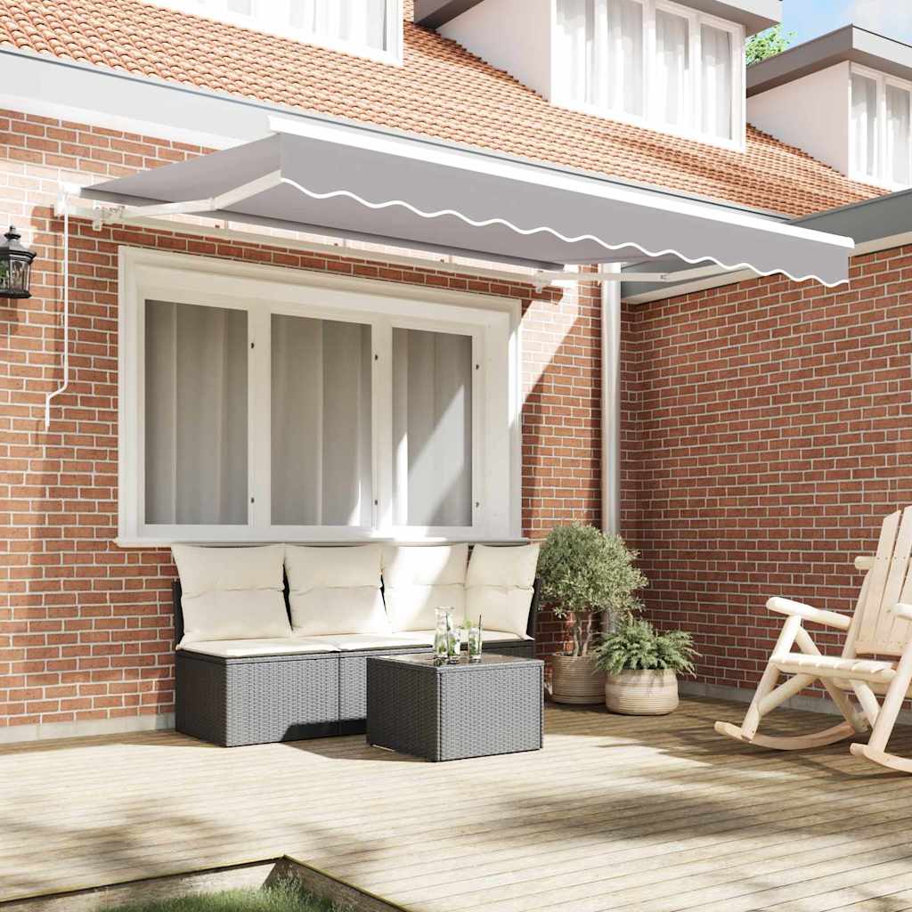 Telo di ricambio per tenda da sole Grigio chiaro 3,5 x 2,5 m