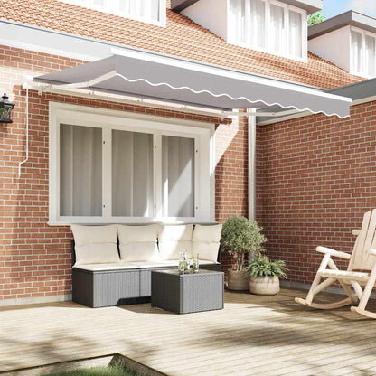 Telo di ricambio per tenda da sole Grigio chiaro 3,5 x 2,5 m
