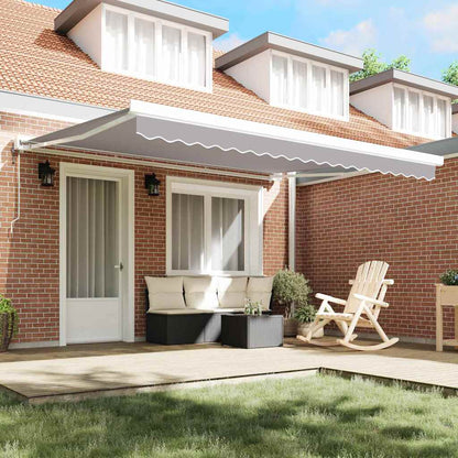 Telo di ricambio per tenda da sole Grigio chiaro 4 Ãƒâ€” 3 m