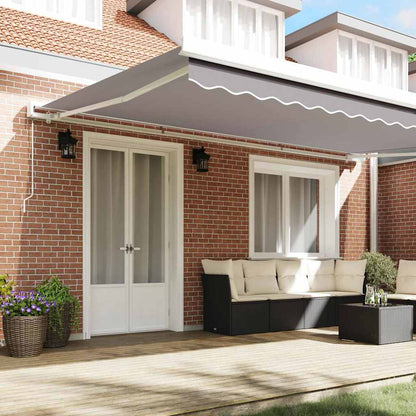 Telo di ricambio per tenda da sole Grigio chiaro 480 x 295 cm