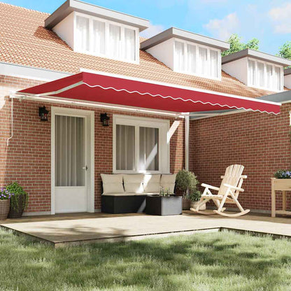Telo di ricambio per tenda da sole Rosso 430 x 295 cm